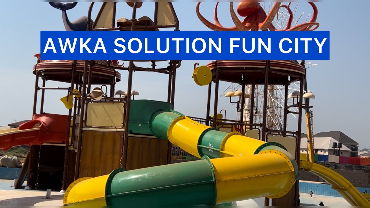 AWKA SOLUTION FUN CITY CONSTRUCTION PROGRESS AND TRANSFORMATION IN ANAMBRA STATE NIGERIA.
