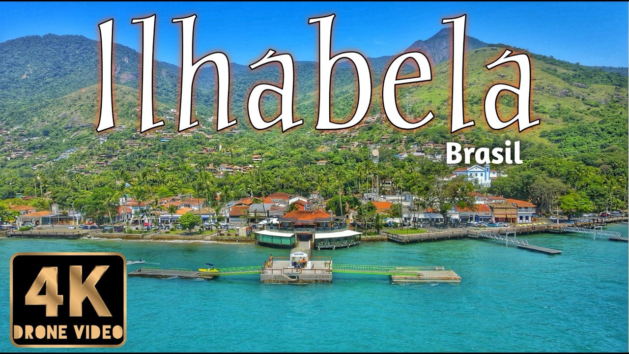 Ilhabela, São Paulo, Brasil 4K Drone