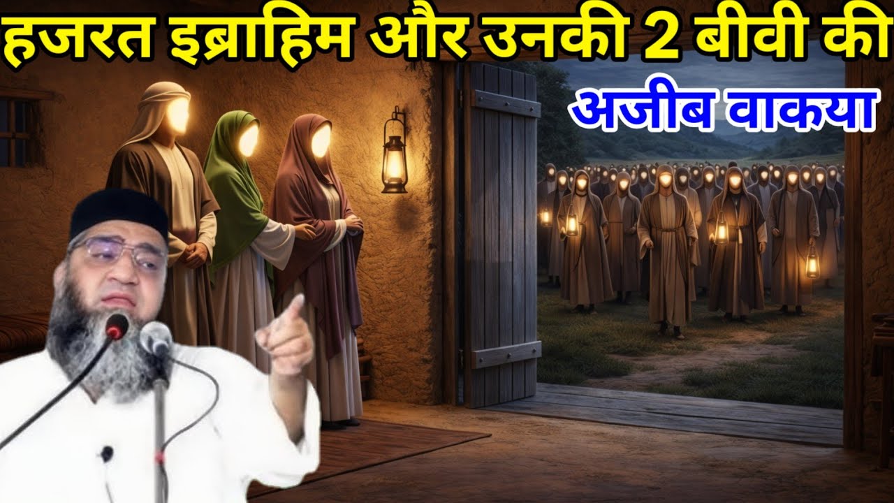 हजरत इब्राहिम और उनकी 2 बीवी का अजीब वाकिय / हजरत इब्राहिम का वाक्य / Qari Ahmed Ali ka bayan
