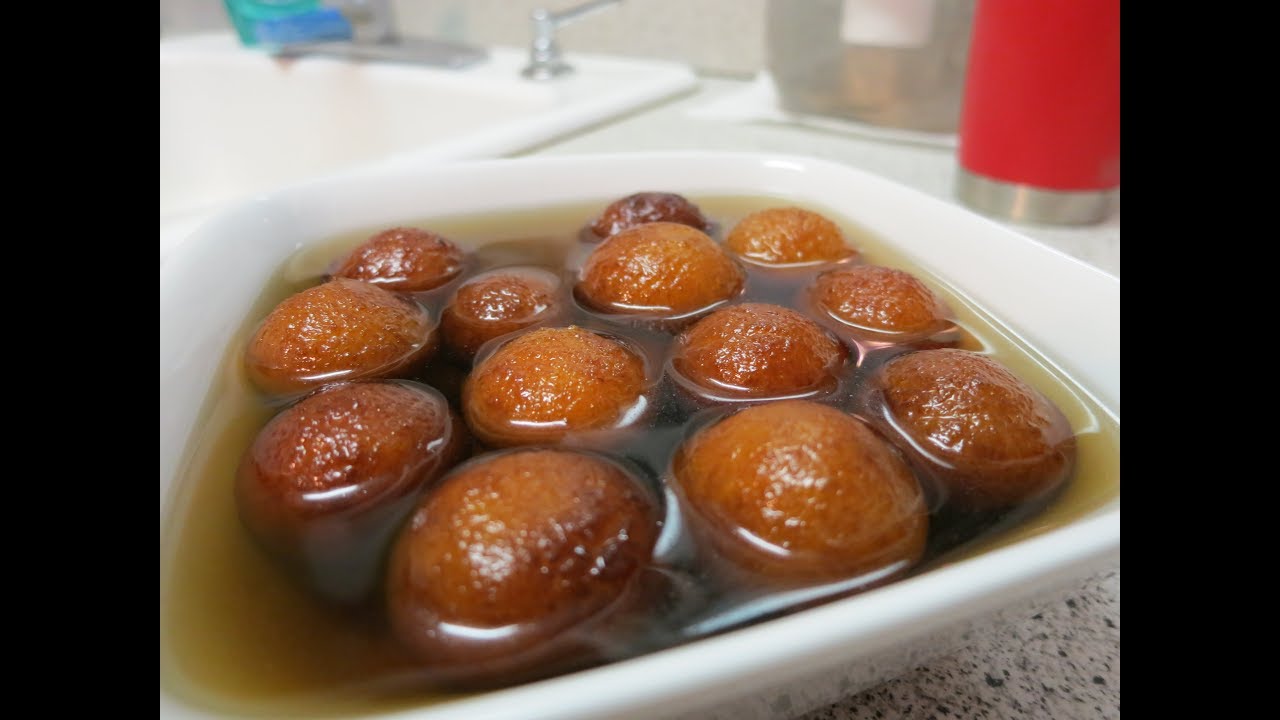 27 GulabJamun, Boulettes au sirop, dessert indien