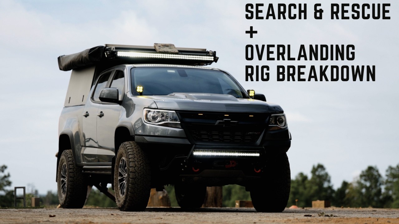 Сборка поисково-спасательного грузовика + разборка вездехода - Chevy Colorado ZR2 2019 года с кем...