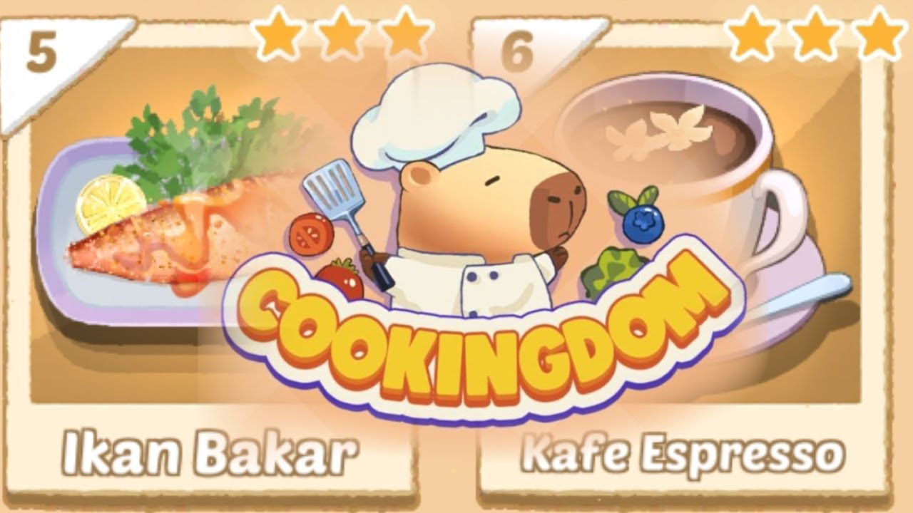 COOKINGDOM || COOKING WITH CHEF CAPYBARA! (for kids)