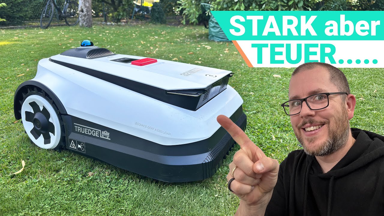 ECOVACS GOAT A3000 Lidar | Test | Lohnt sich der 3000 € Mähroboter?