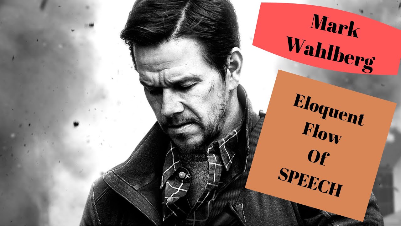 Mark Wahlberg Eloquent Flow Of Speech :( Get Ready.