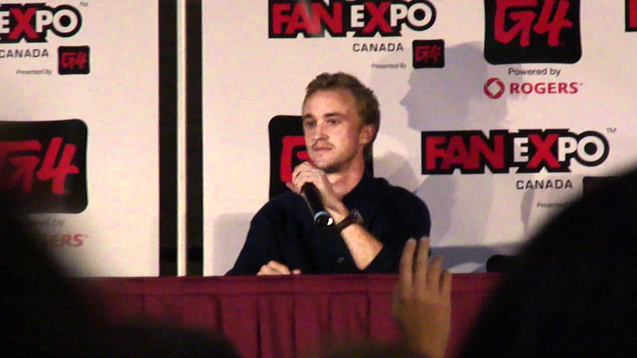 Tom Felton talk the Hug, Draco and more Q&A Fan Expo Canada 8/28/11