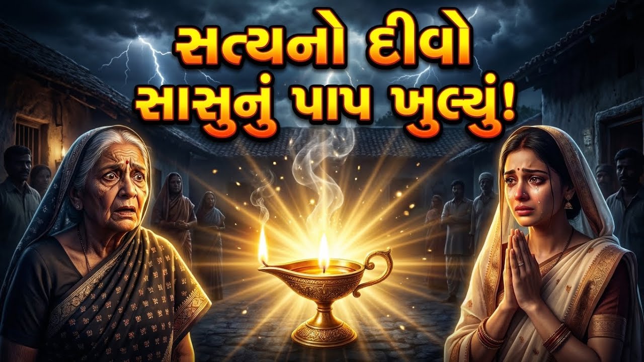 સાસુ-વહુની લડાઈમાં સત્યનો દીવો કોણ બન્યું?🔥સાસુનું પાપ ખુલ્યું! | moral story in gujarati 
