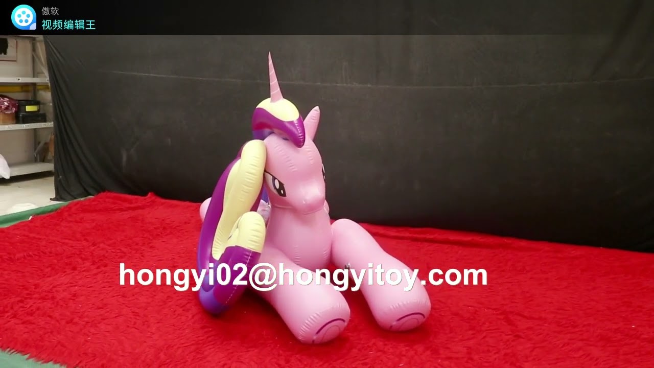 inflatable pony girl