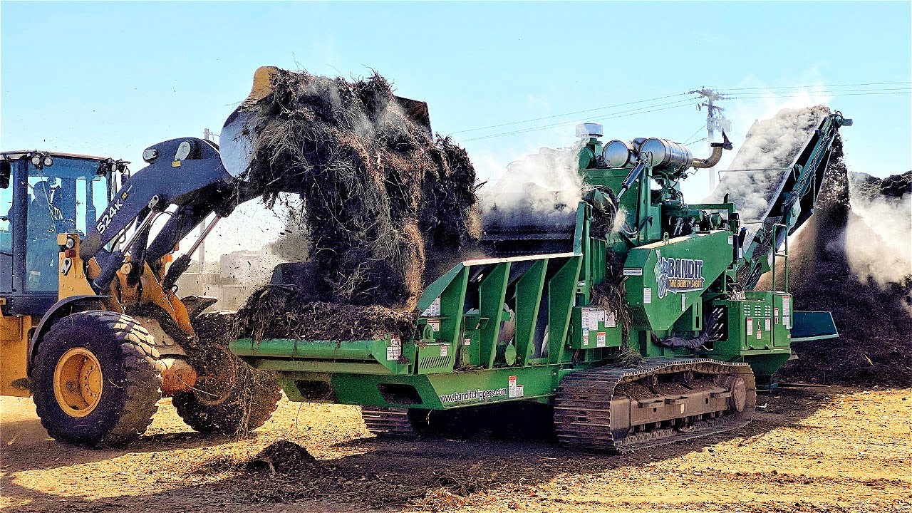 Bandit Beast 2460T vs Wood Waste