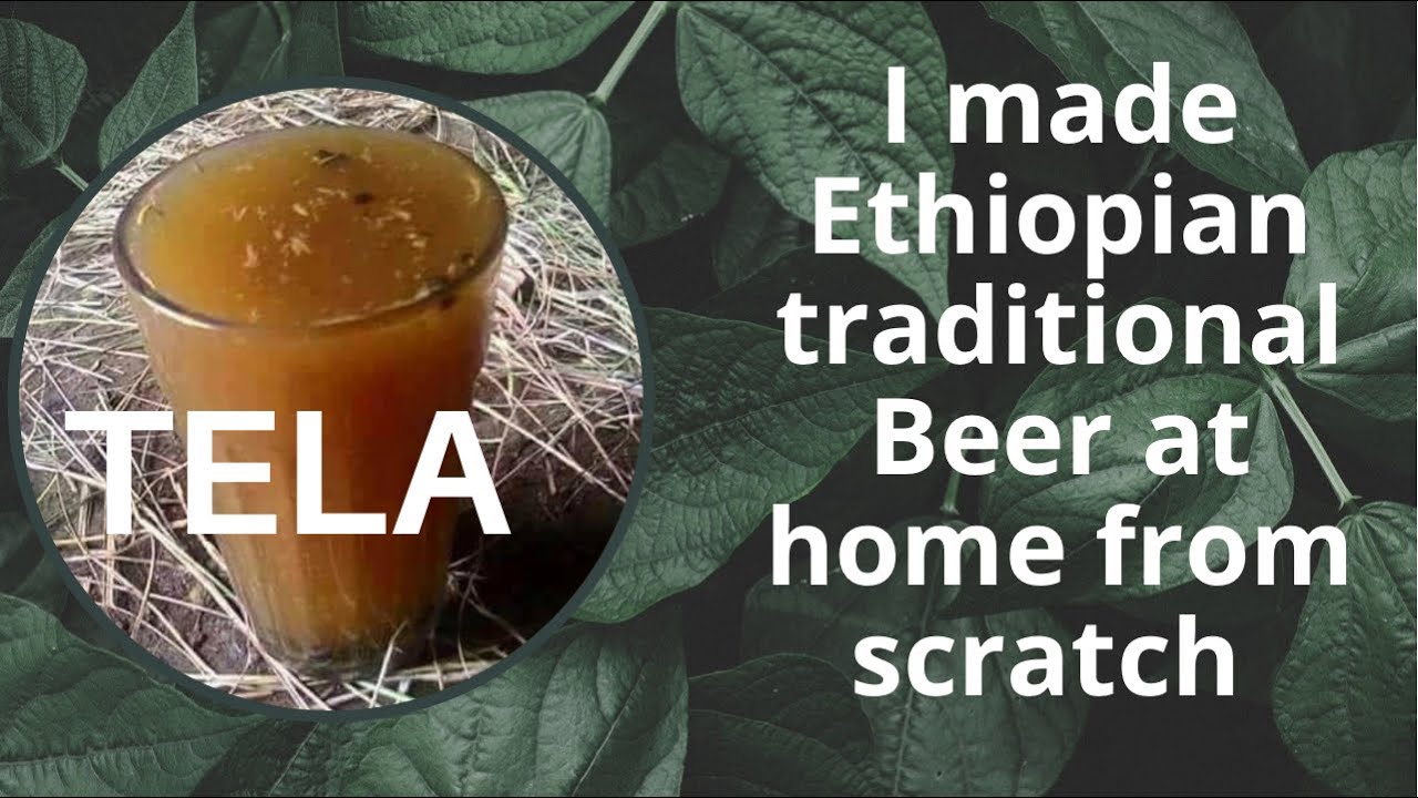 I made my favorite drink Tela / Ethiopia beer. ጠላ ጠመቅኩ።