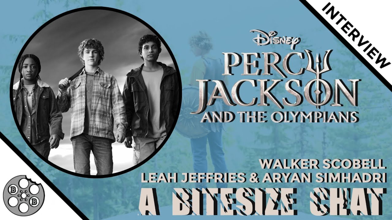Percy Jackson and the Olympians' Walker Scobell, Leah Jeffries, & Aryan Simhadri | A Bitesize Chat