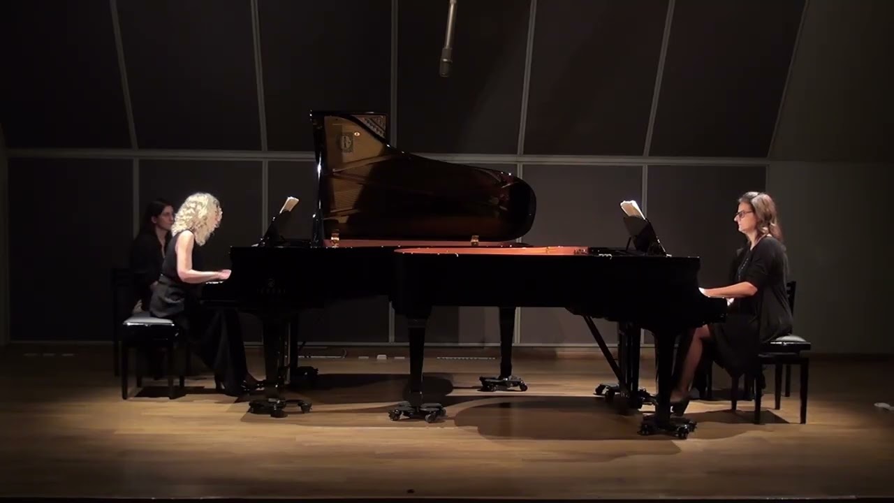 [Philip Glass] Four Movements for two pianos