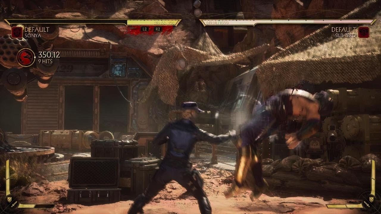 Mortal Kombat 11 50 % Sonya Combo