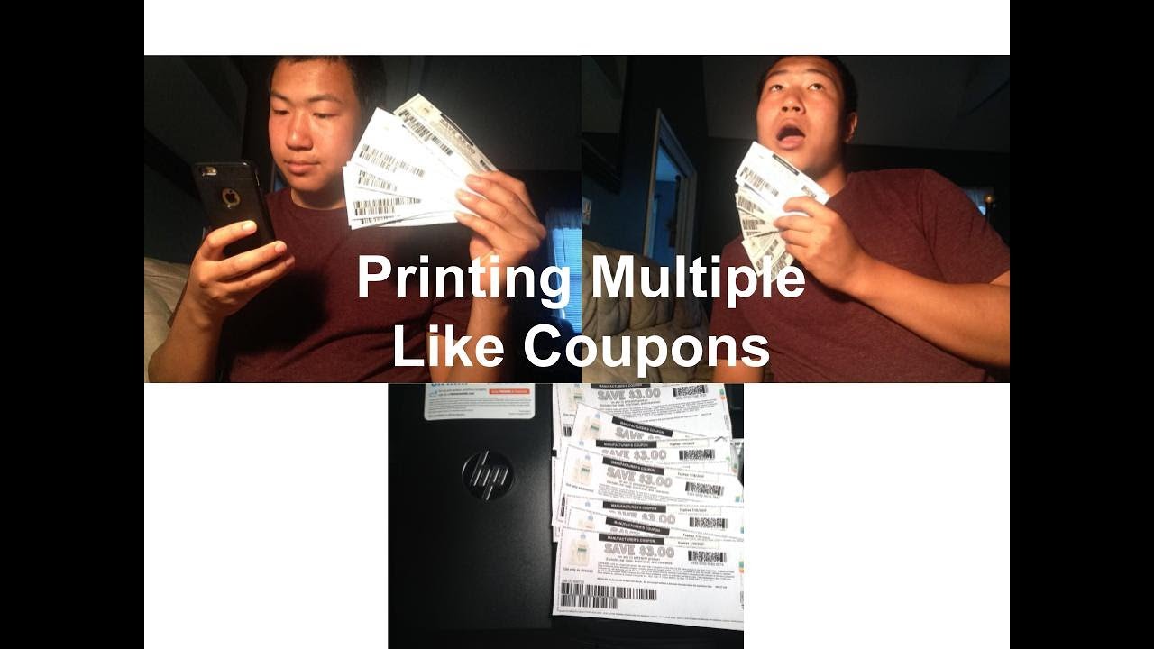 What Printer Do I Have and How To Print Multiple Coupons