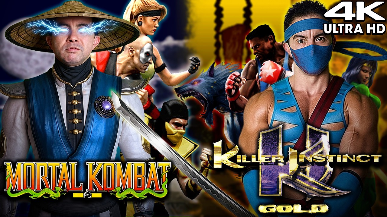 MORTAL KOMBAT + KILLER INSTINCT GOLD 64! PC4K! COMBOS? ULTRA? FATALITIES?