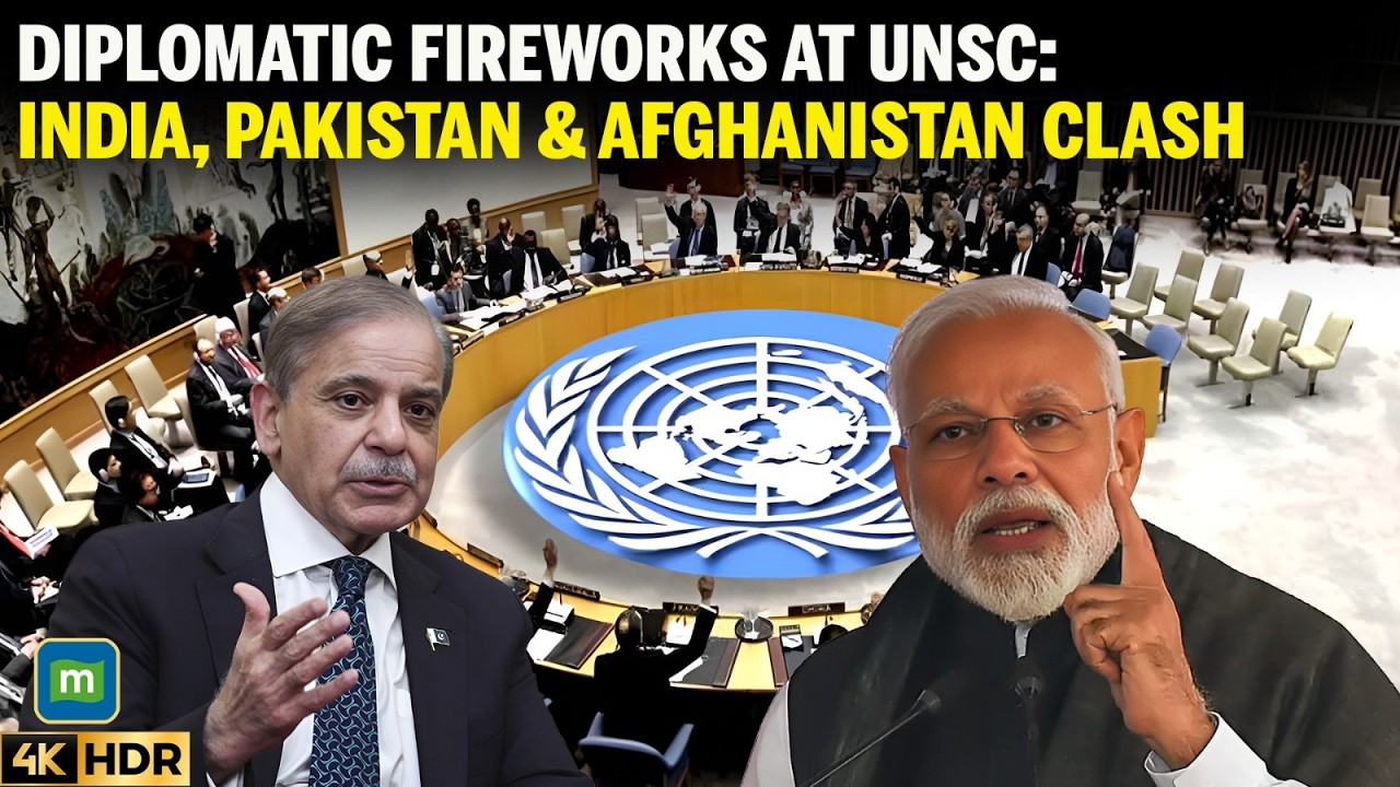 UN Security Council Drama: India, Pakistan, Afghanistan in Tense Exchange