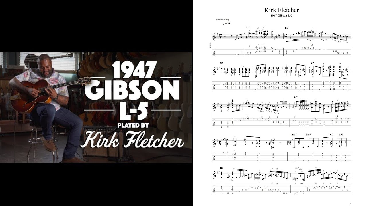 Kirk Fletcher plays L5 1947