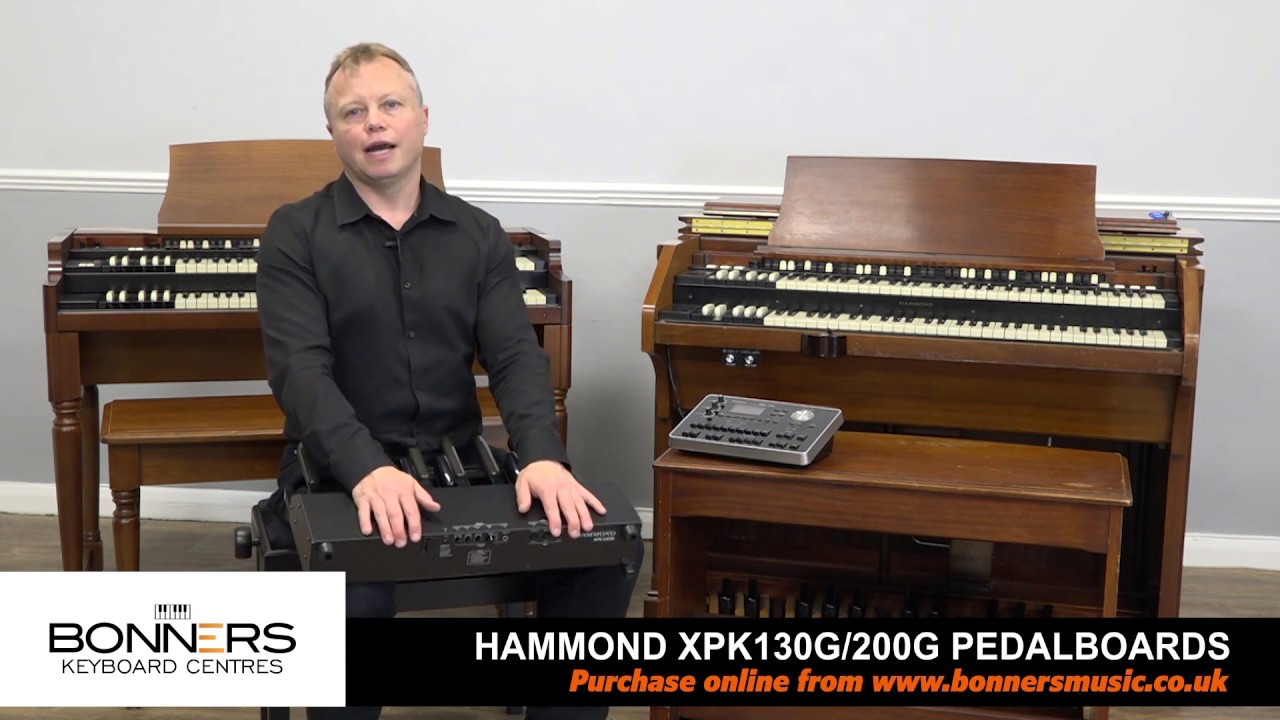 MIDI-педали Hammond XPK130G XPK200G и XPK200GL