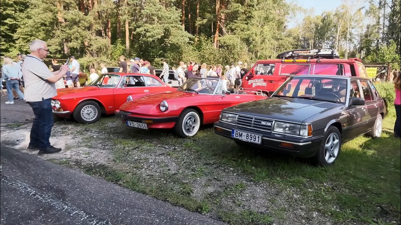 Youngtimer Rally un Latvijas Antīko automobiļu kluba Coffeetime 2024 salidojums Rīgas Motormuzejā