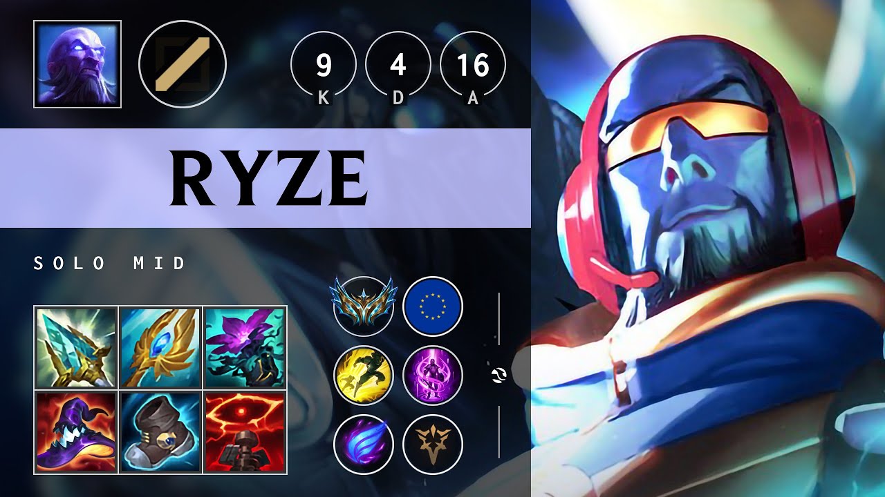 Ryze Mid vs Sylas: Godlike - EUW Challenger Patch 14.18