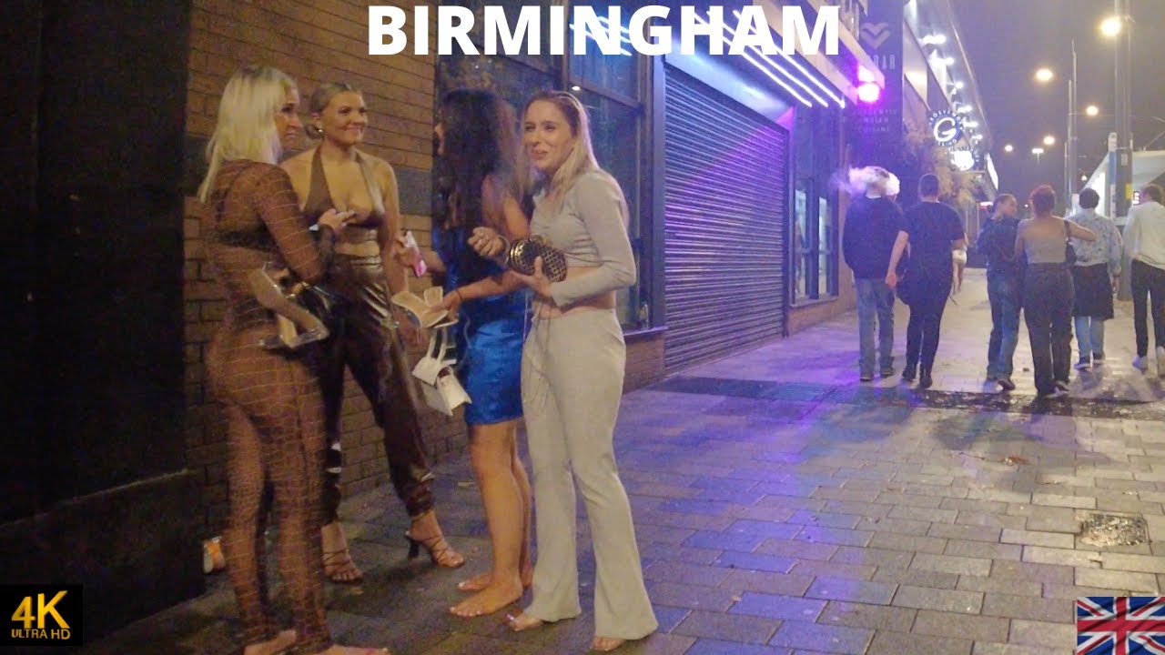 Birmingham UK Walking Tour 2022 - Broad Street