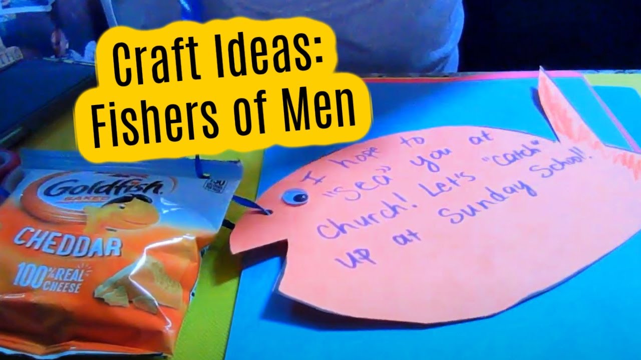 Craft Ideas: Fishers of Men from Mark 1:14-20