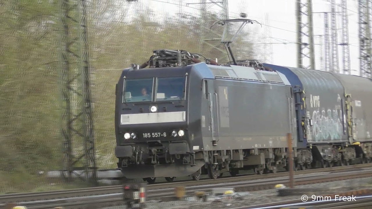Viel Bahnverkehr in Gremberg inkl Sonderzüge und Umleiter Teil 3/4
