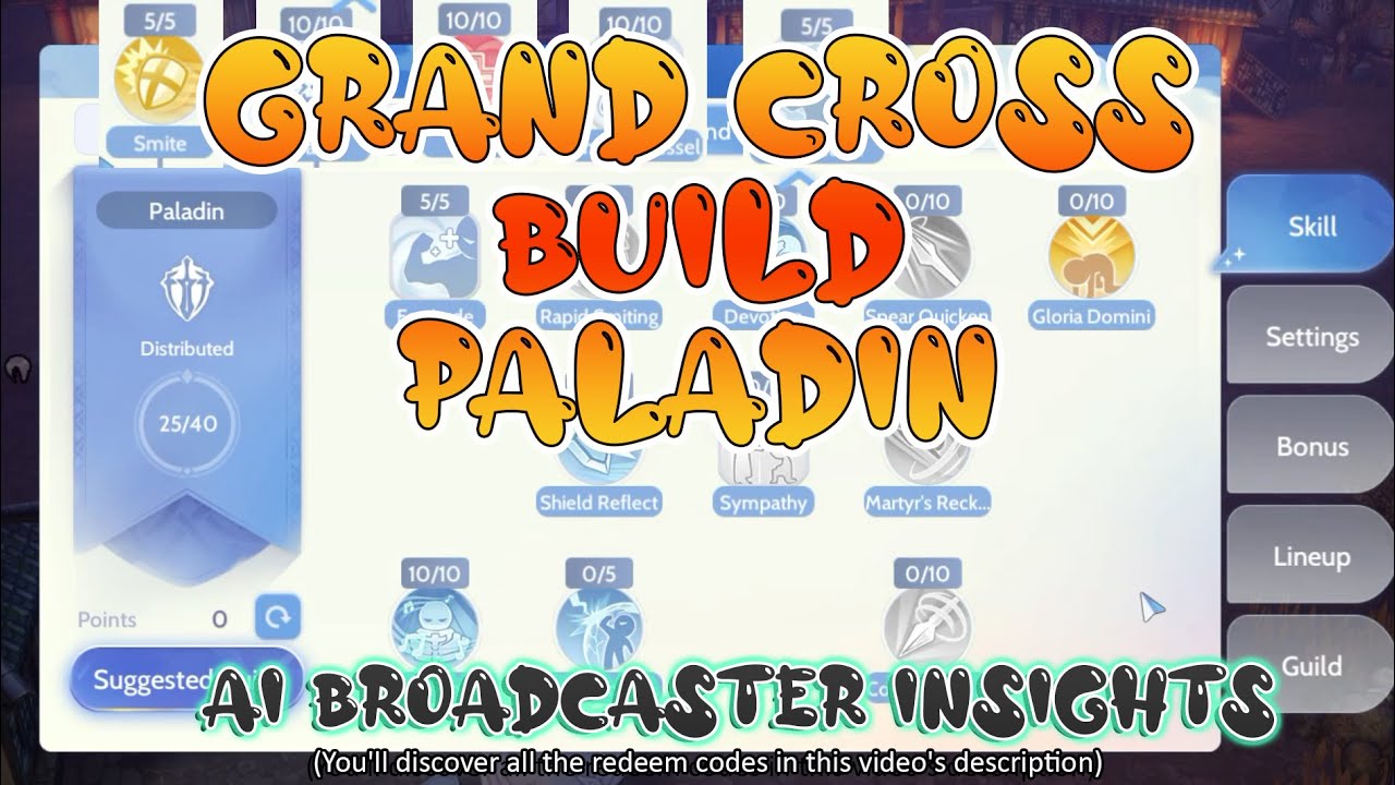 Paladin Grand Cross Build : Ragnarok Origin Global