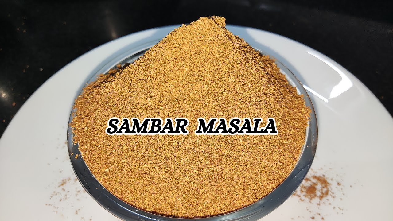 How to Make Sambar Masala at Home | Traditional South Indian Recipe