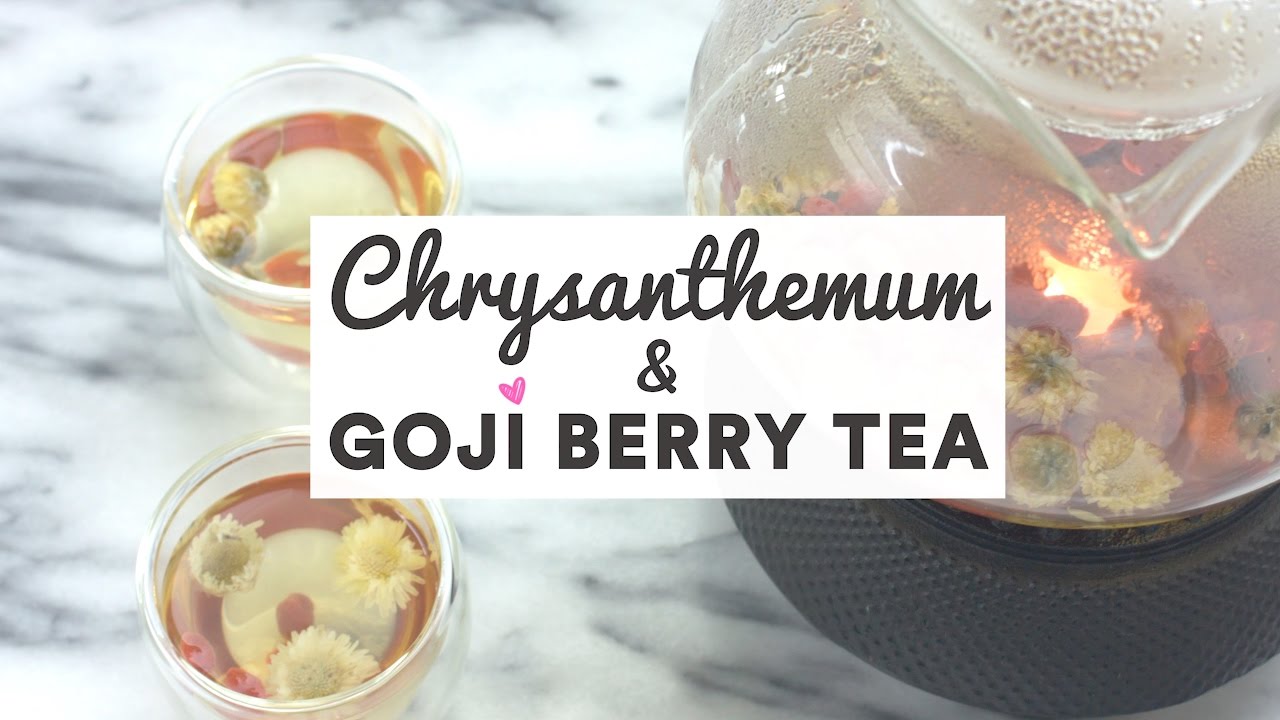 Chrysanthemum & Goji Berry Tea ♥ Chinese Herbal Tea Recipe