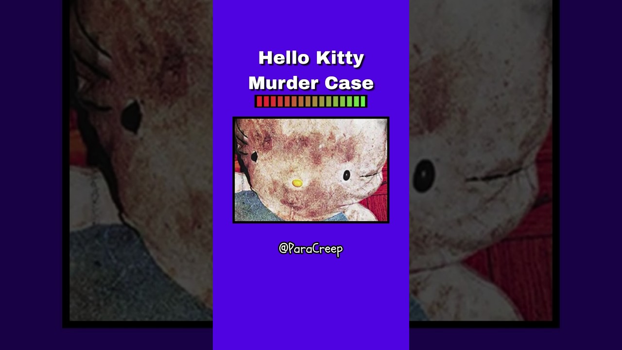 Hello Kitty Murder Case #animation #scary #horror #shorts