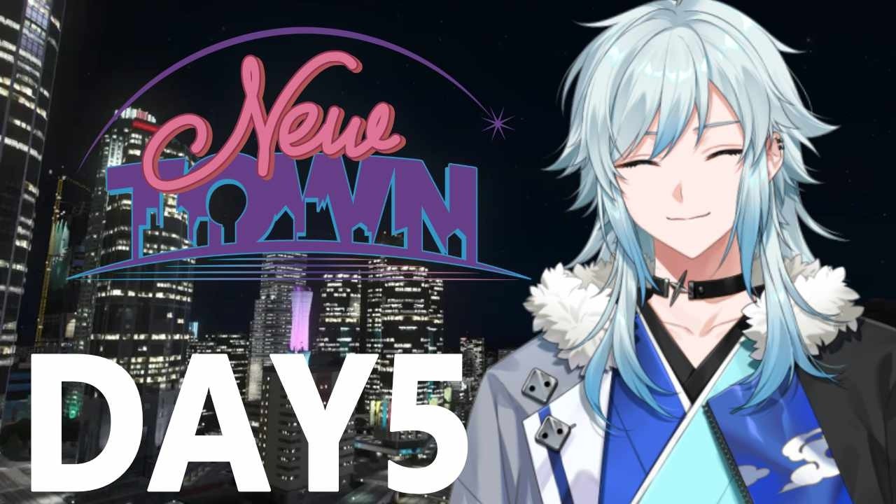 【 #NEWTOWN / DAY5】空を飛ぶ【空衣御侍/メルティーノア】GTAV