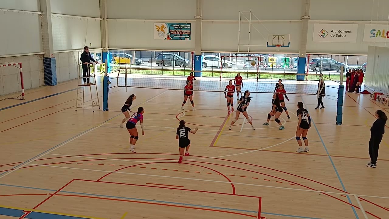 Cadete Fem.  Hospitalet 7Feb26 3de3 Perdut
