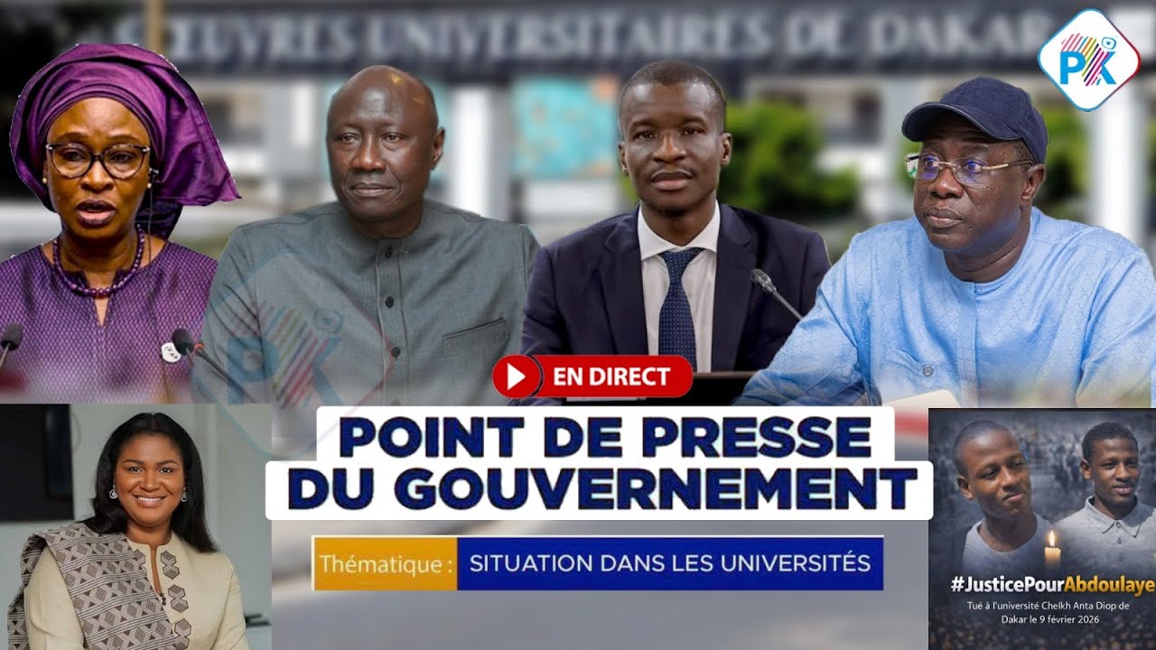 🔴 EN DIRECT - Tension à l' Université: Le gouvernement se prononce enfin