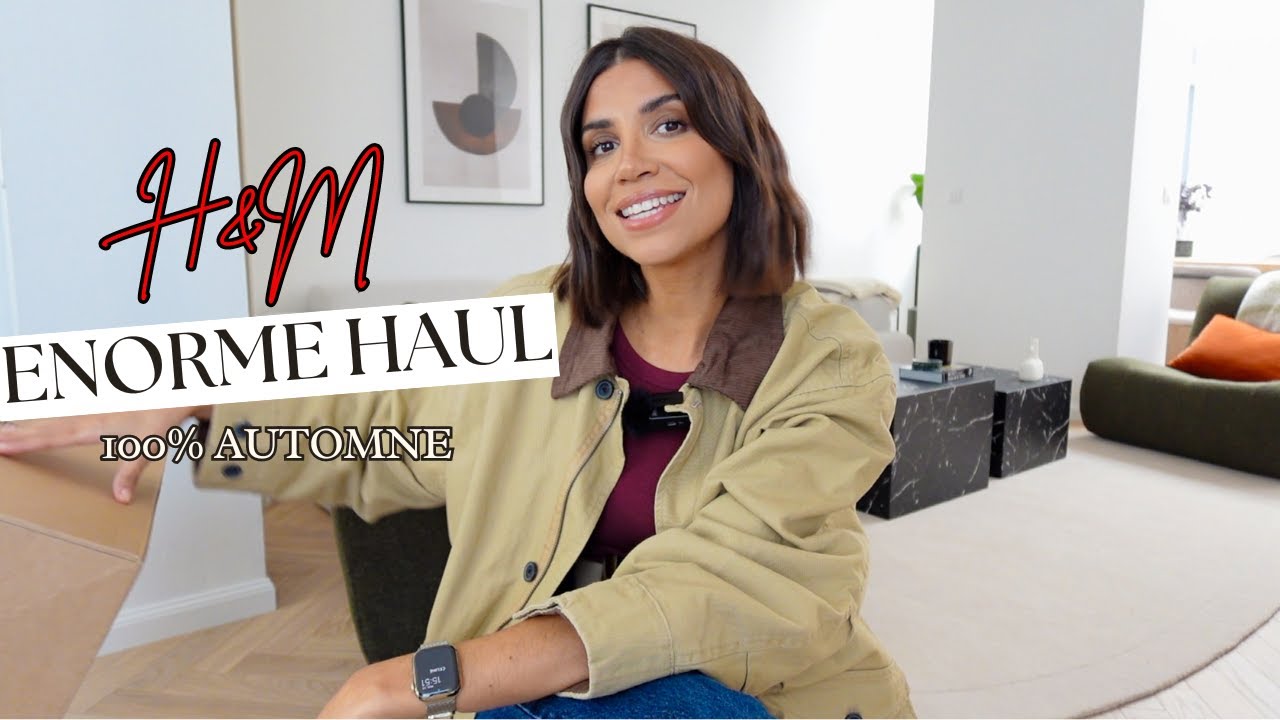 ENORME HAUL H&M | 100% AUTOMNE VIBES 🍂 | ROSEANDMUSC