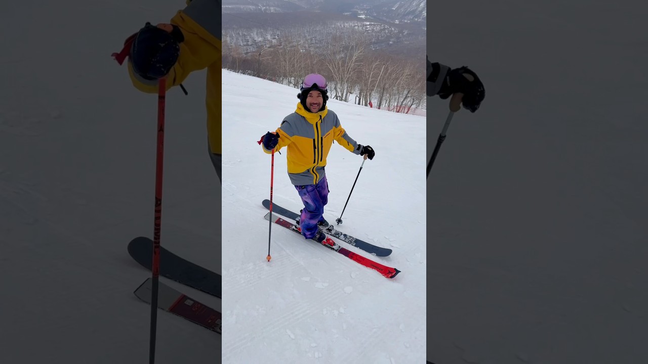 А у тебя универсальные лыжи? #горныелыжи #инструкторпогорнымлыжам