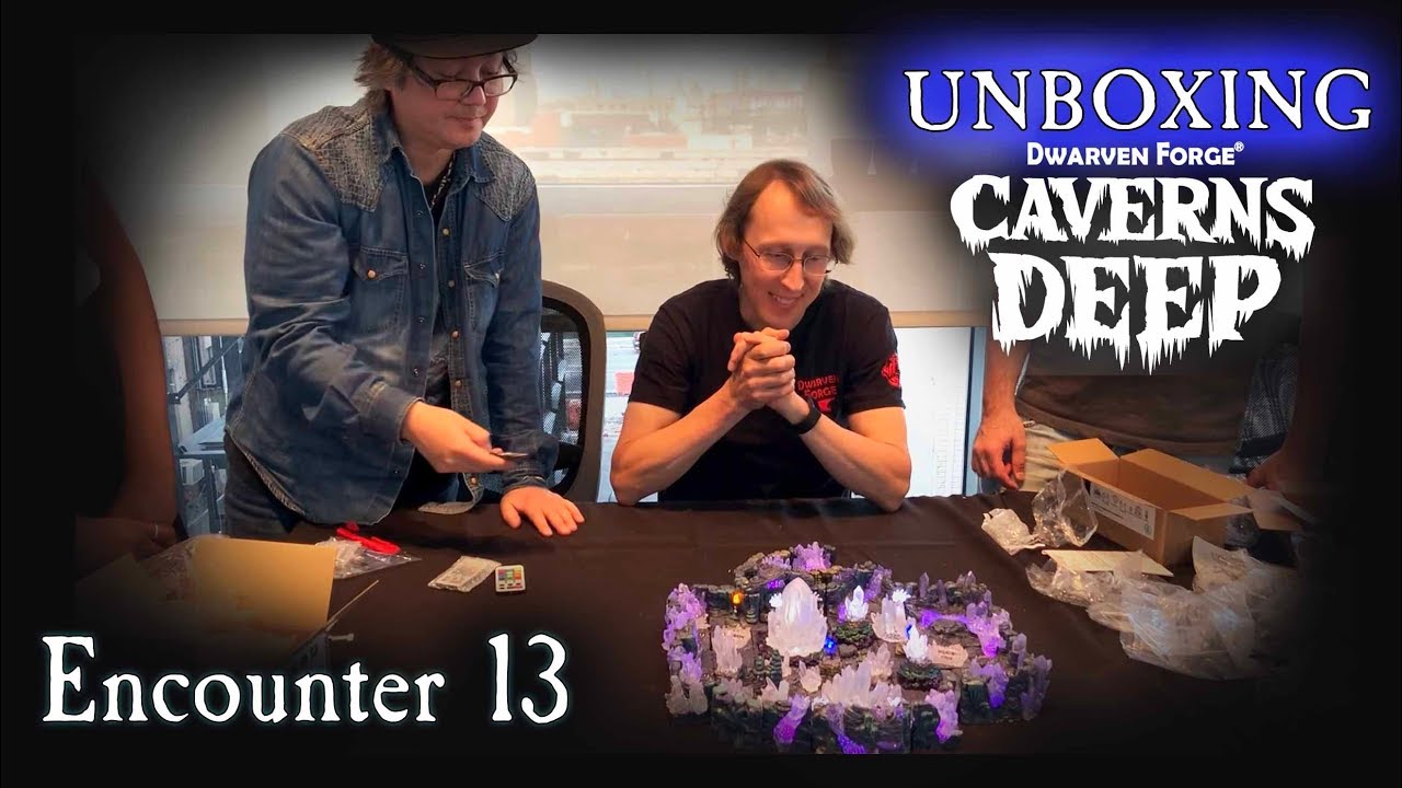 CAVERNS DEEP! Unboxing Encounter 13