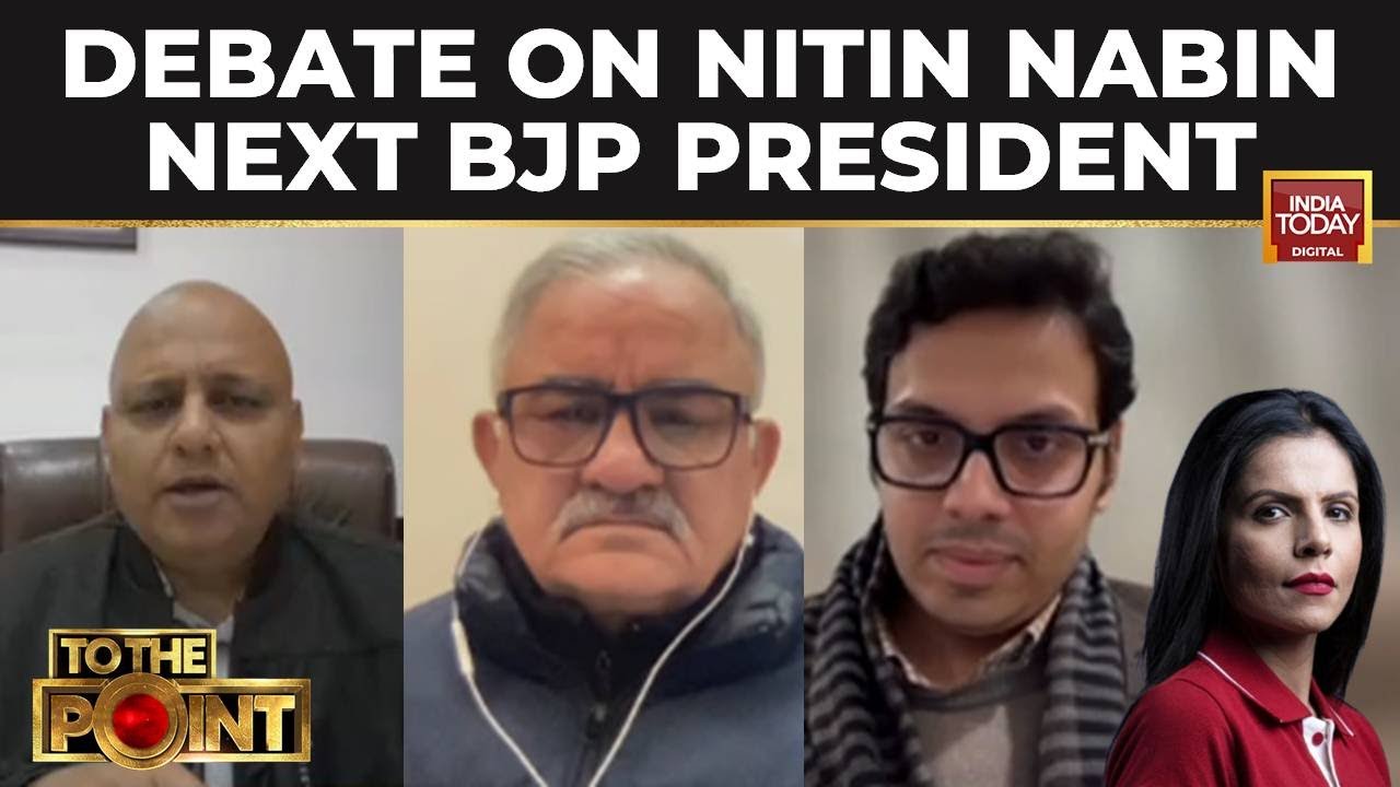 To The Point Debate On BJP President Election: Nitin Nabin Takes Charge As BJP’s Youngest President