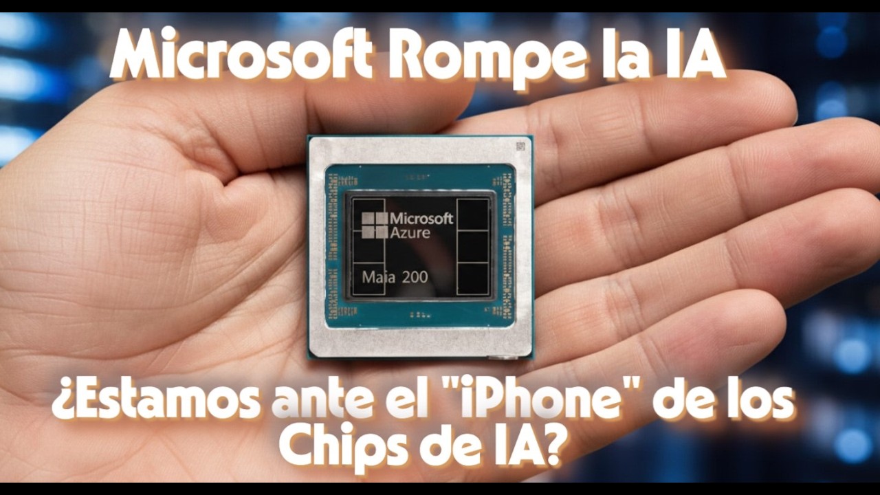 Microsoft Rompe la IA. Maia 200 ¿Estamos ante el 
