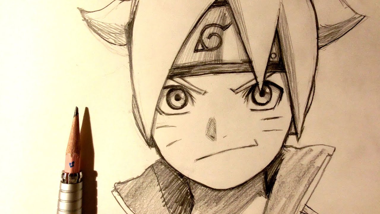 ASMR | Pencil Drawing 110 | Boruto Uzumaki (Request)
