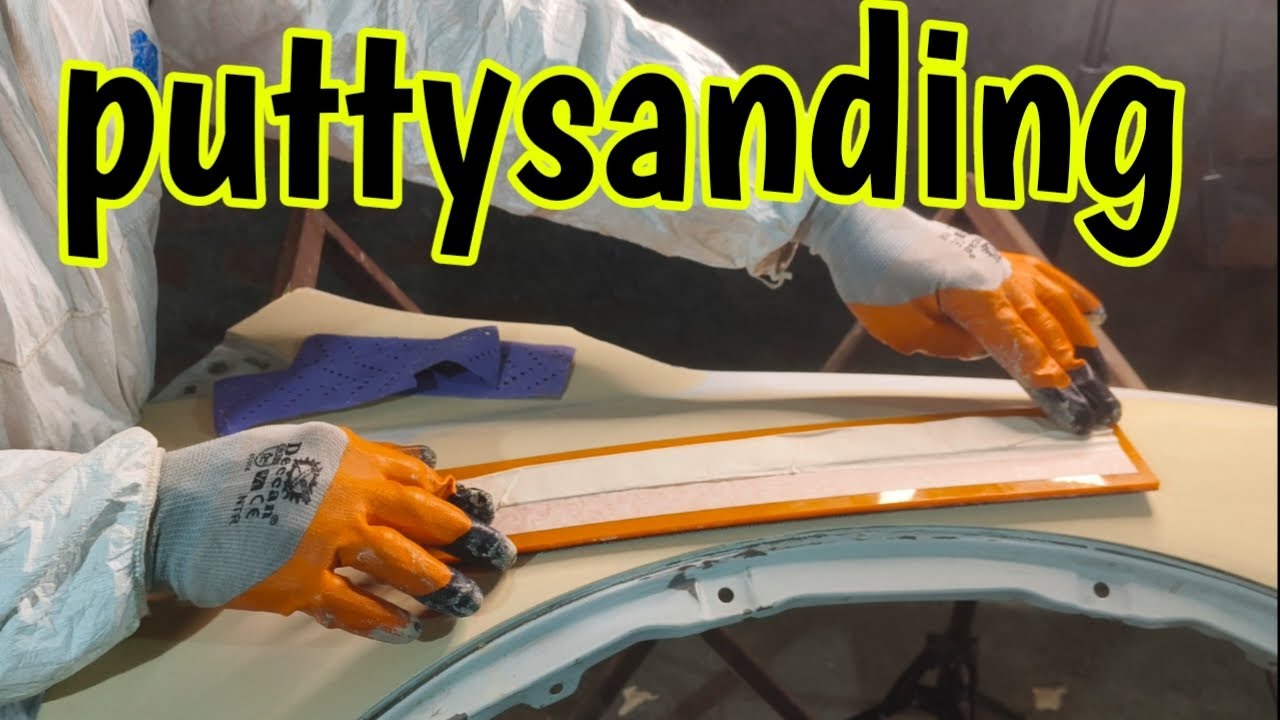 Car putty sanding|Best sanding car putty EP 4