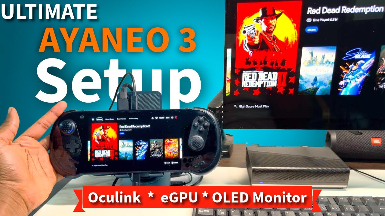 I Transformed the Ayaneo 3 Into a Full Gaming Setup!