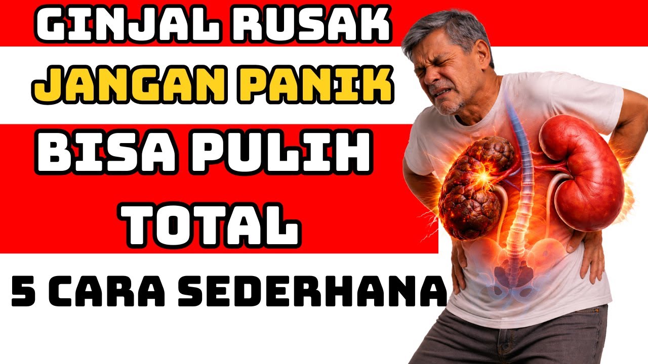 Ginjal Rusak Jangan Panik! 5 Hal Ini Bisa Menyelamatkan Ginjal Anda