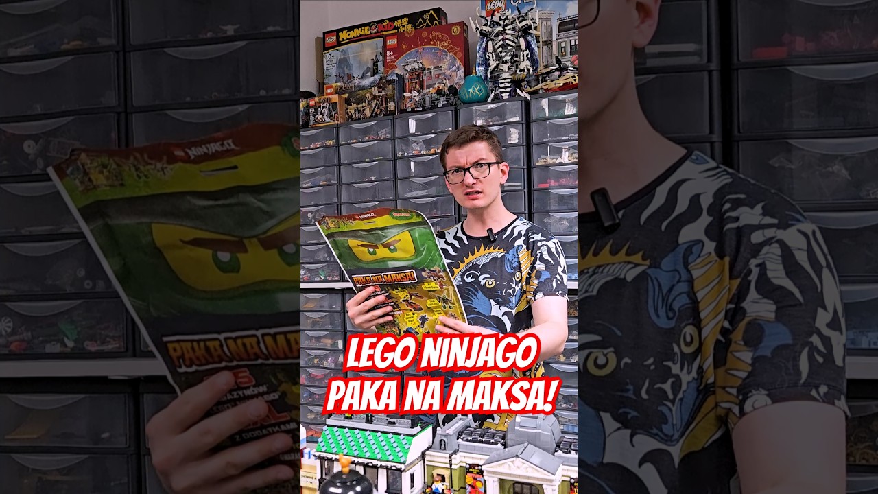LEGO NINJAGO PAKA NA MAKSA - OPENING! 🔥 #lego #ninjago #opening