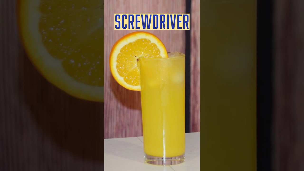SCREWDRIVER || DESI BAR Cocktails & Mocktails 