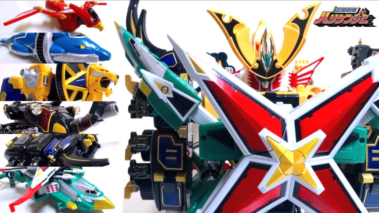 【忍風戦隊ハリケンジャー】銀河超越三神合体 DX天雷旋風神 ヲタファの歴代戦隊ロボレビュー / Hurricanger DX Tenrai Senpuujin