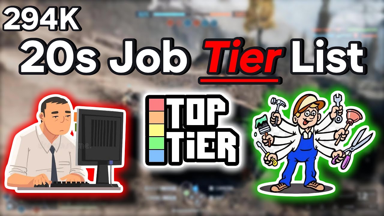 Jobs in Your 20s Tier List (Which Ones Actually Build Wealth) ✅