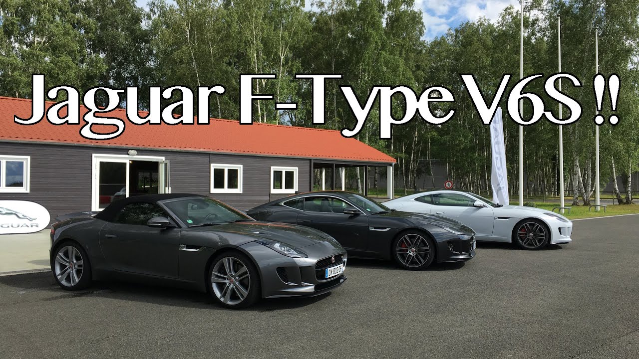 Jaguar F Type V6 S AWD - On board - Raw footage