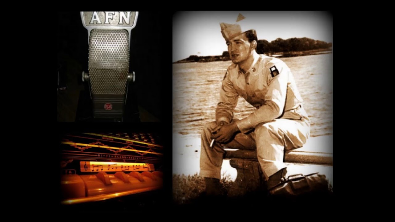 Midnight in Europe.  American Forces Network [ AFN Radio ] The Host, Sgt Bill Crawford.
