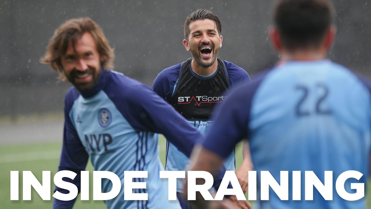 NYCFC trains in Seattle | Inside Training 13