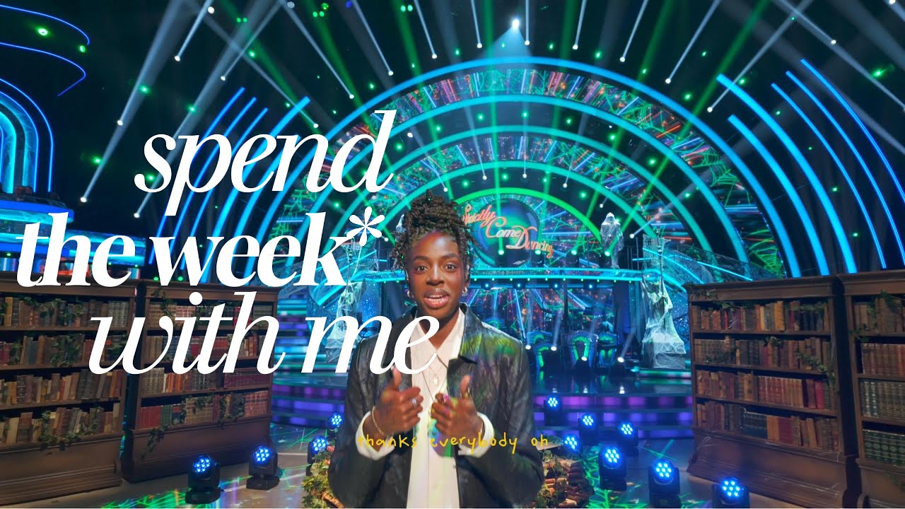 a busy promo week vlog! touring, strictly come dancing, and trying not to drain my social battery...